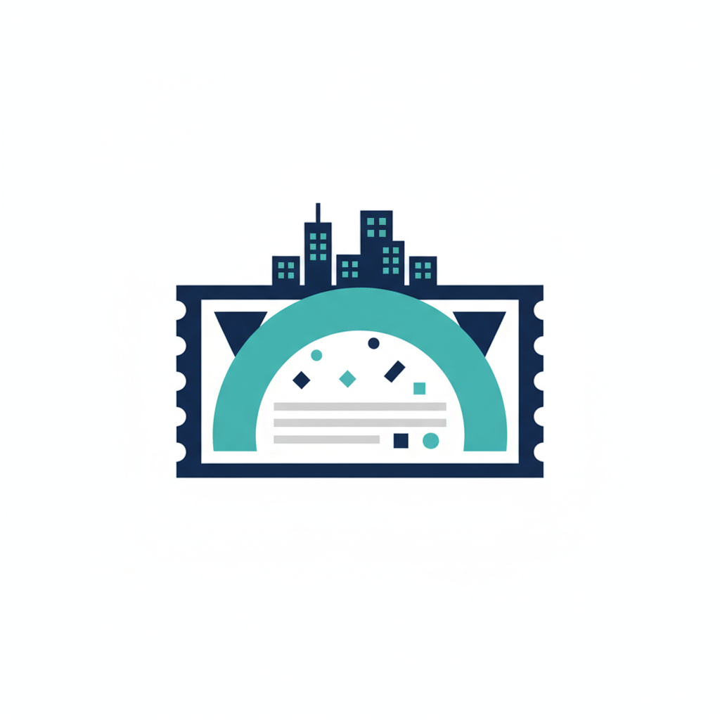 Watan Tickets abstract ticket logomark